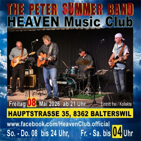 08.05.2026 -  mit The Peter Summer Band