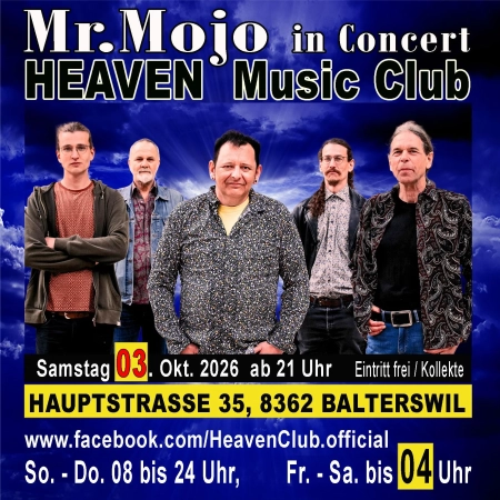 03.10.2026 -  mit MR. MOJO