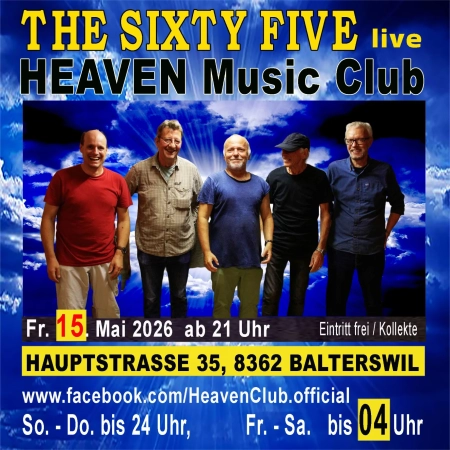15.05.2026 -  mit The Sixty Five