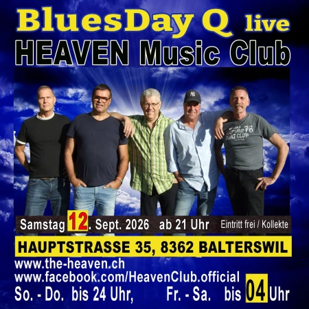 12.09.2026 -  mit BluesDay Q, Bluesband