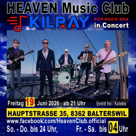 19.06.2026 -  mit Kilray, Rock POP SKA