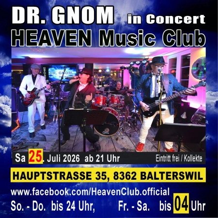 25.07.2026 - Live mit Dr. GNOM