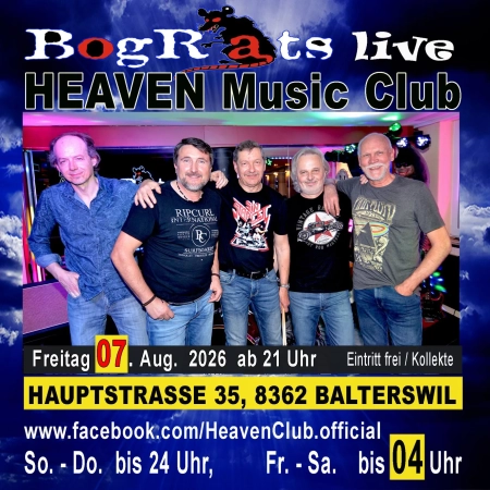 07.08.2026 - Live mit BogRats