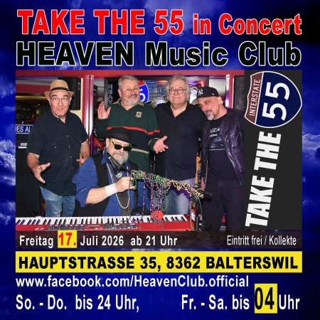 17.07.2026 -  mit Take the 55