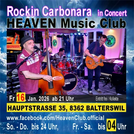 16.01.2026 -  mit Rockin Carbonara