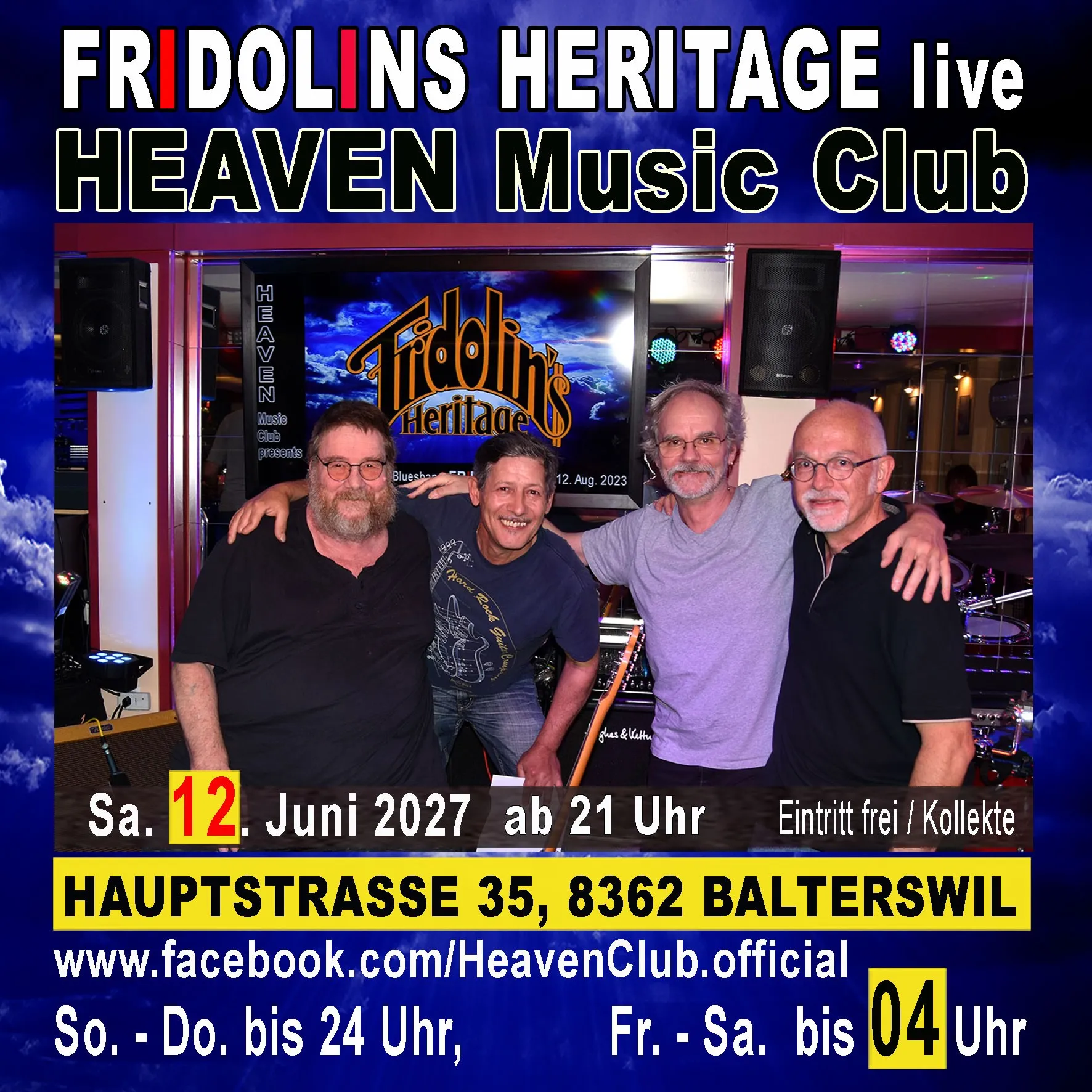 12.06.2027 - Fridolins Blues Band