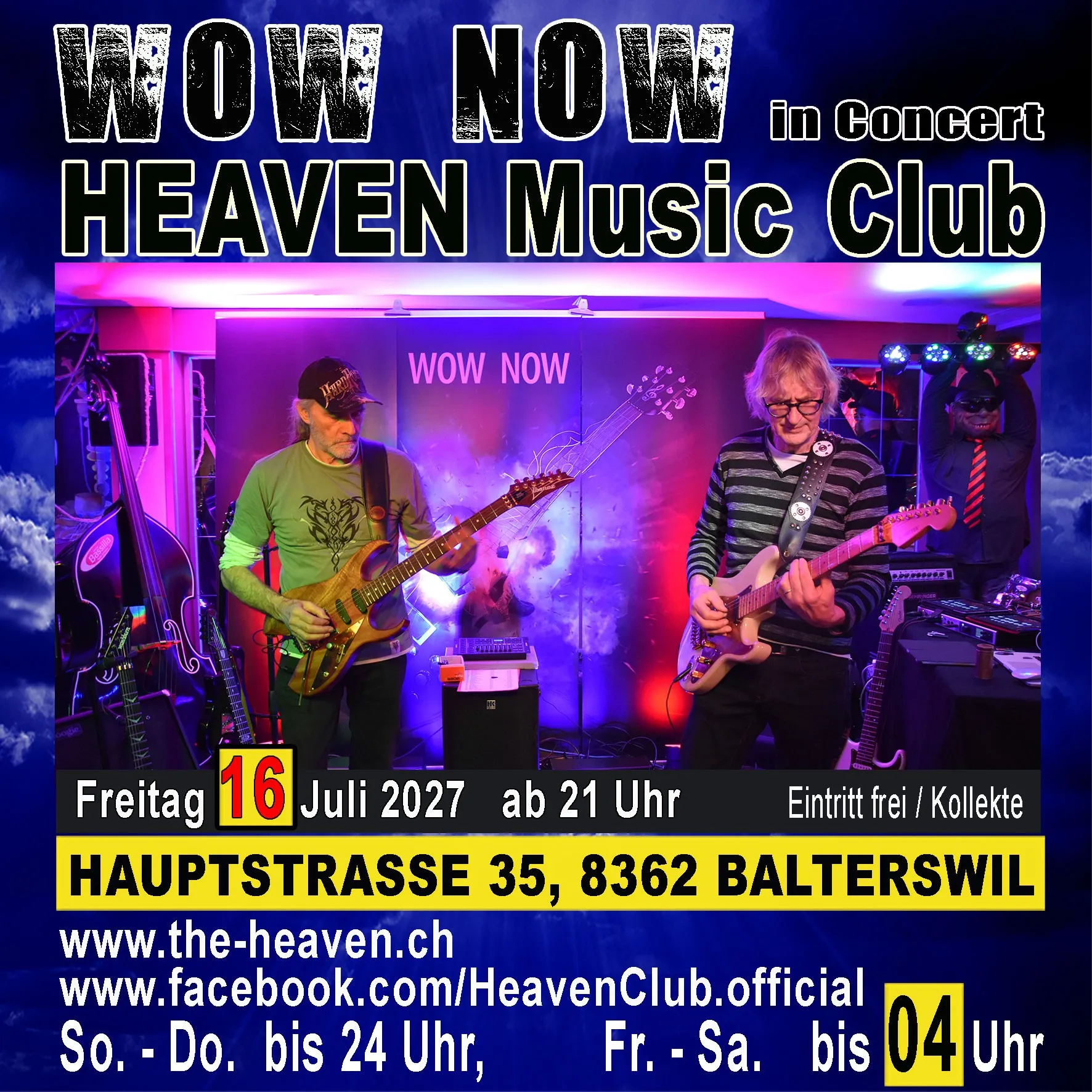 16.07.2027 - WOW NOW Guitar Rock