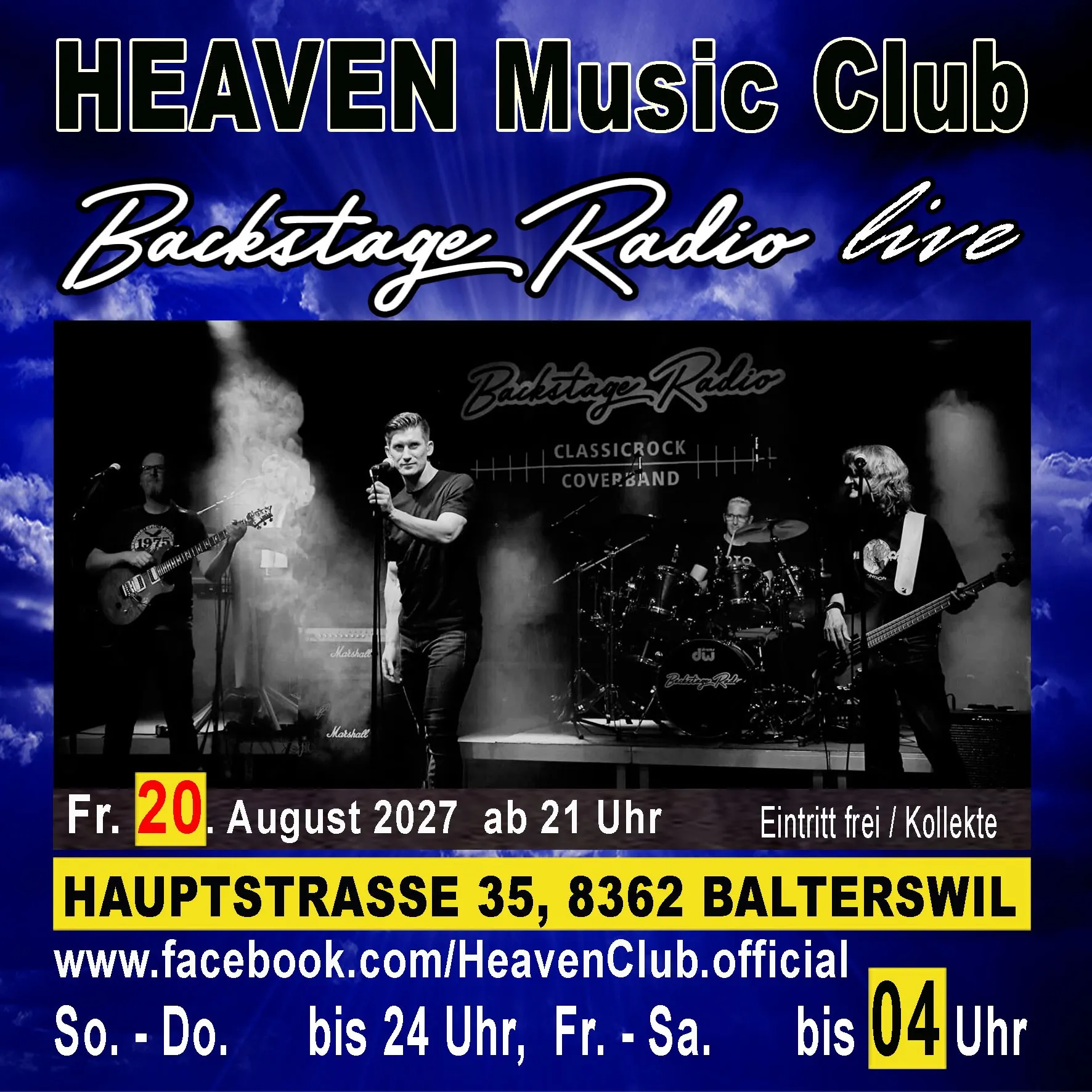 20.08.2027 - Backstage Radio