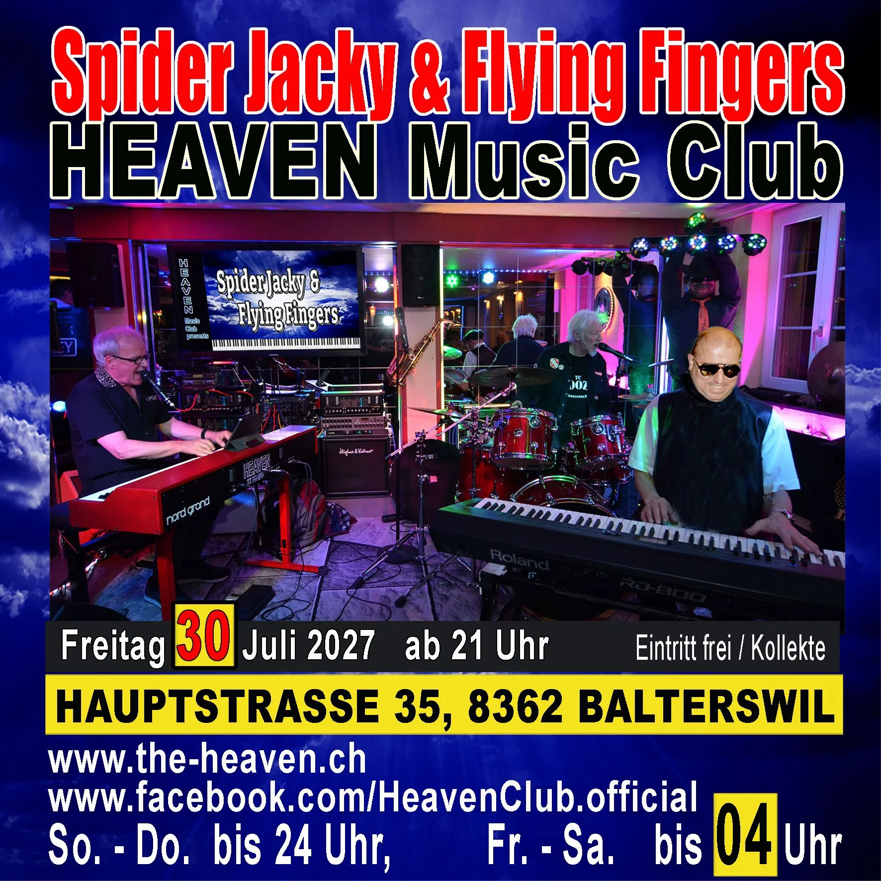 30.07.2027 - Spider Jacky & Flying Fingers