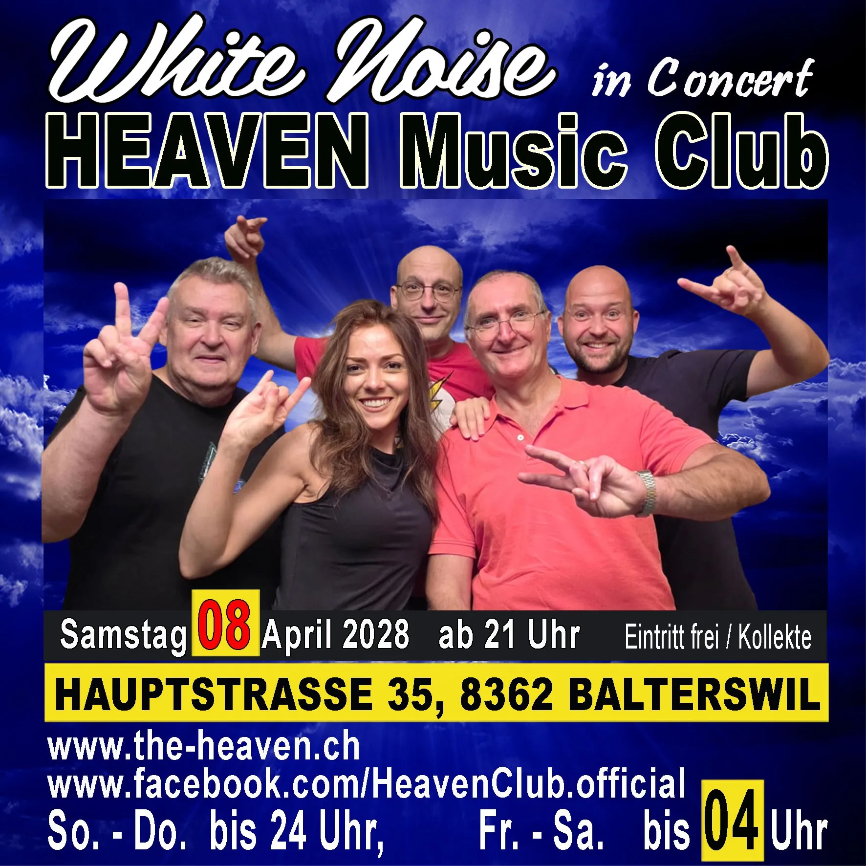 08.04.2028 - White Noise, Rock Coverband
