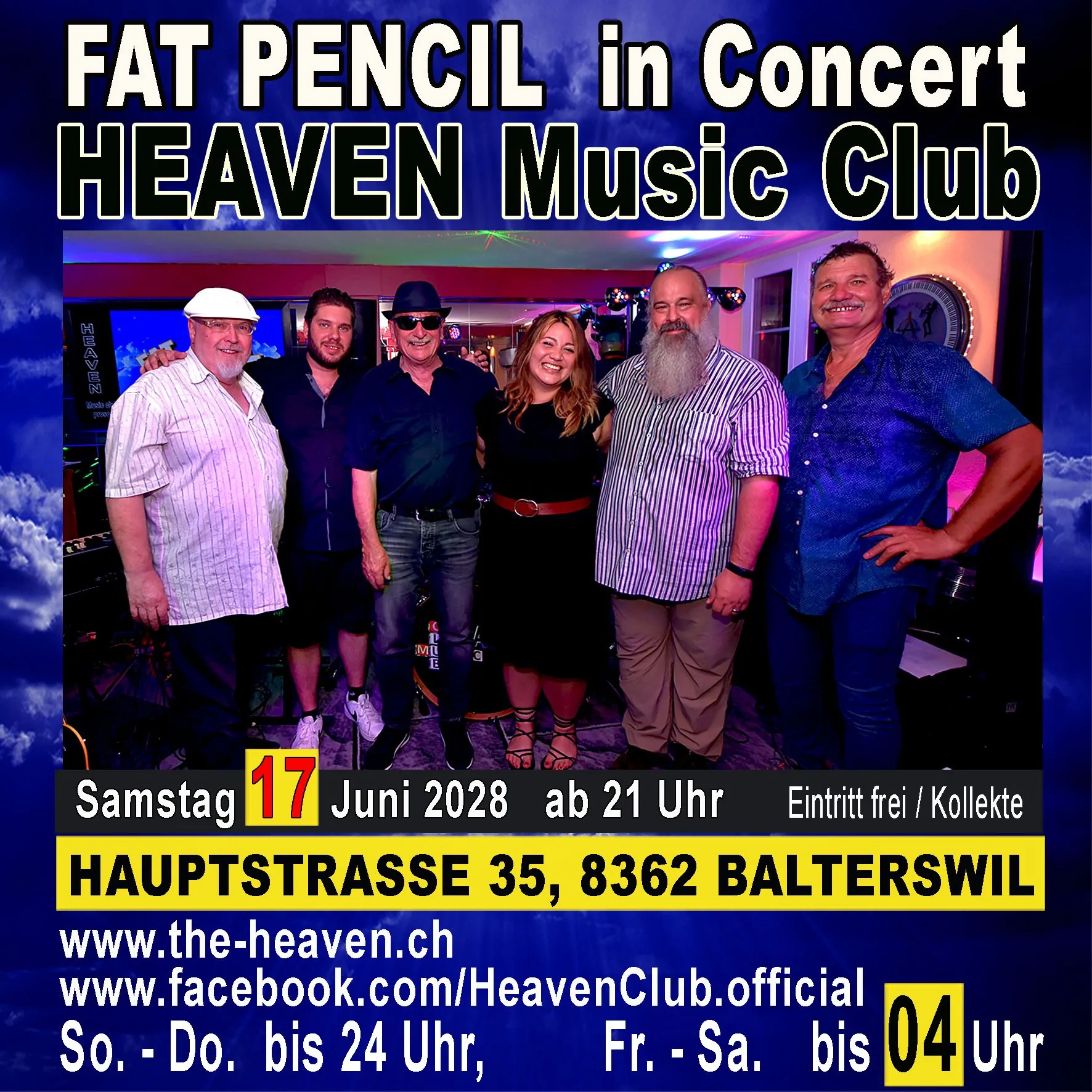 17.06.2028 - Fat Pencil Rock & Blues
