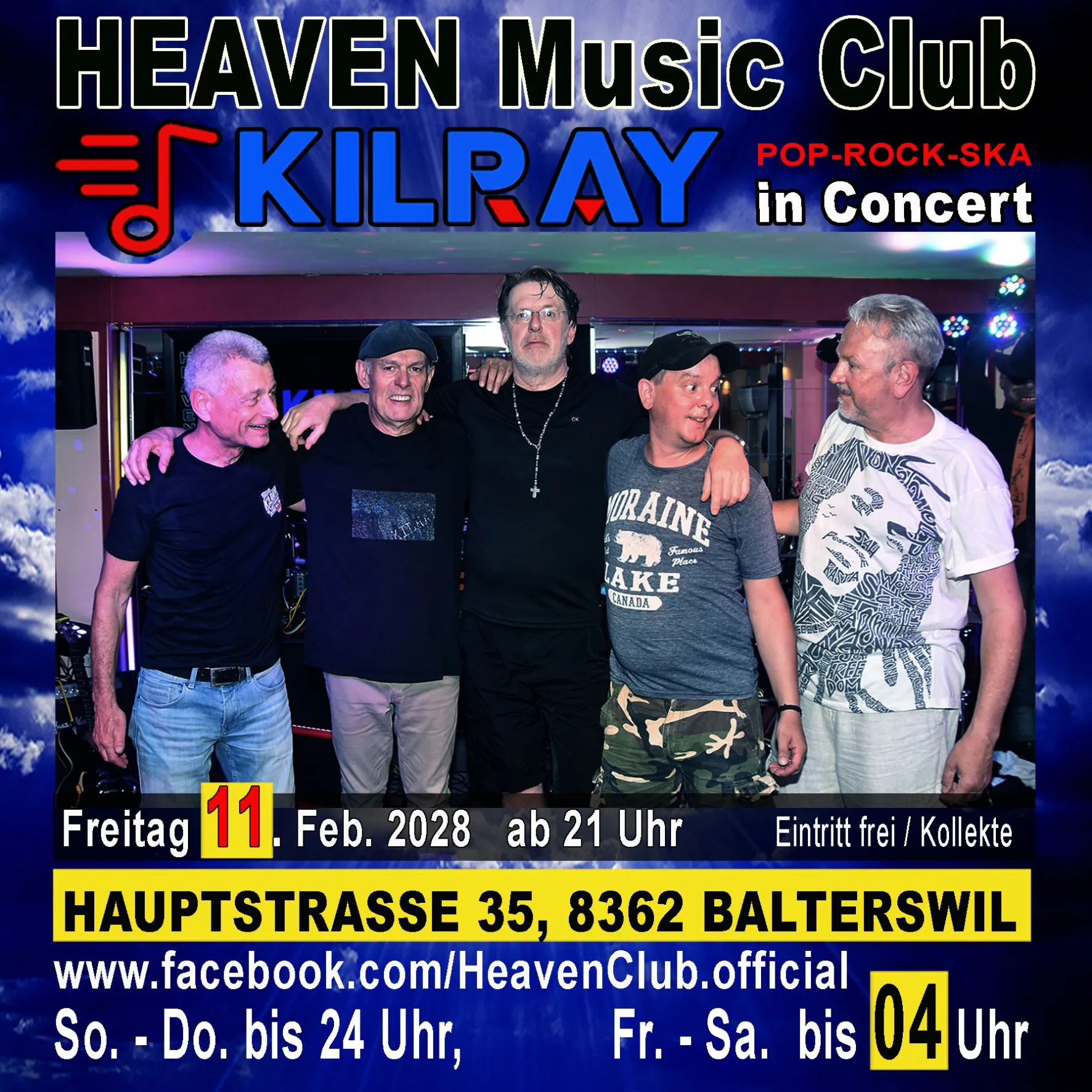 11.02.2028 - Kilray, Rock POP SKA