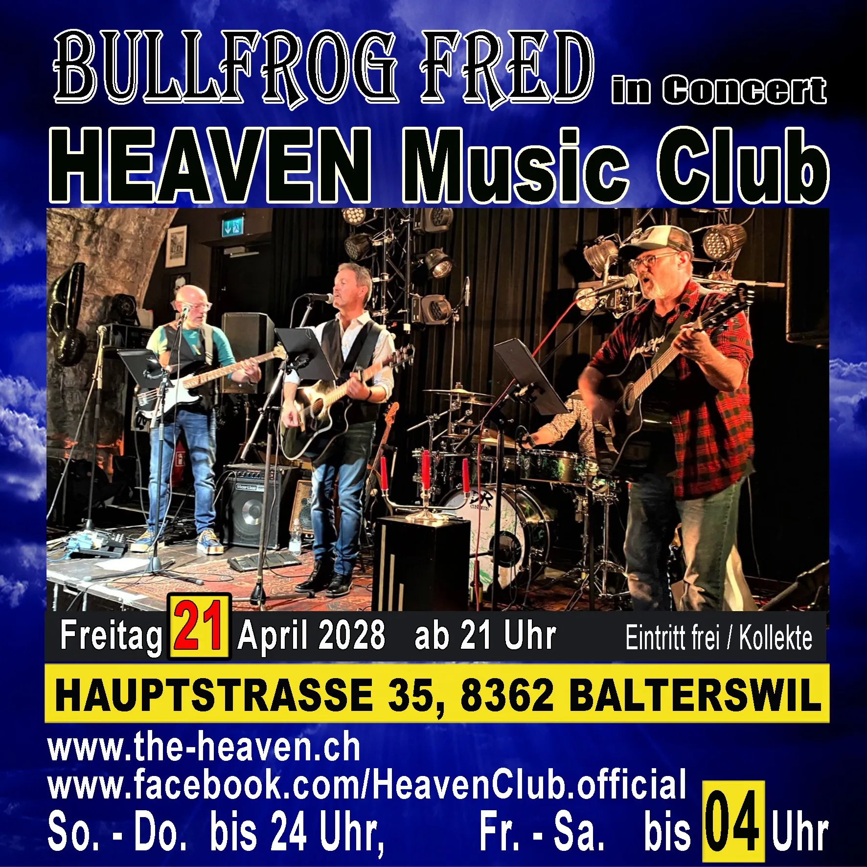 21.04.2028 - Bullfrog Fred Acoustic Rock