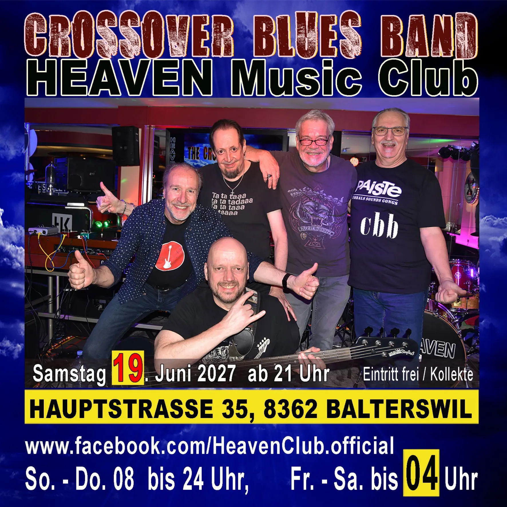 19.06.2027 - Crossover Blues Band