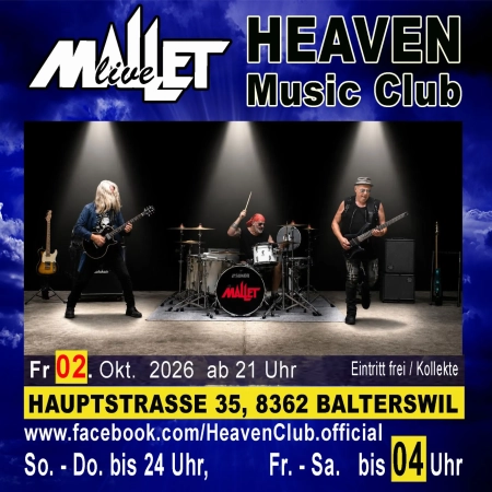 02.10.2026 - Live mit MALLET