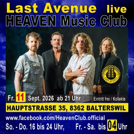 11.09.2026 - Live mit Last Avenue