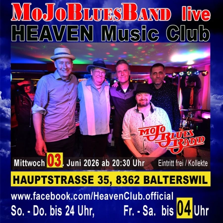 03.06.2026 -  mit Mojo Blues Band