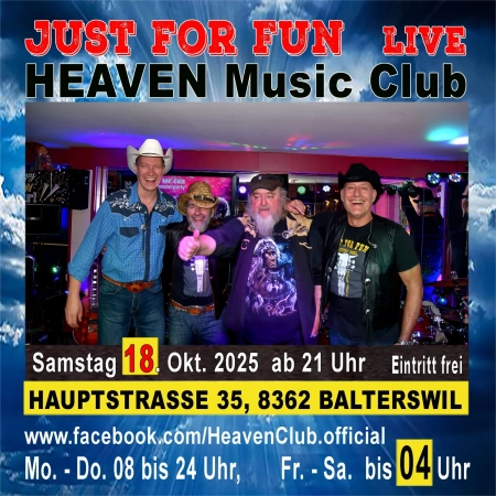18.10.2025 -  mit Just for Fun